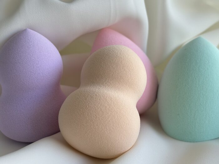Beauty blender forme atypique